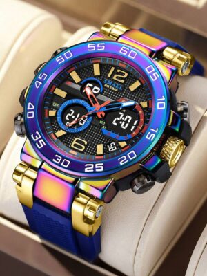 SMAEL Men's Aviator Professional Chronograph